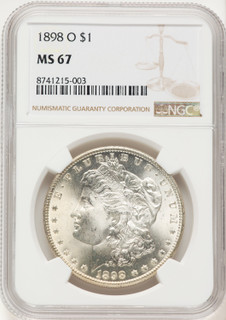 1898-O Morgan Dollar NGC MS67 (522479016)