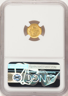 1851 G$1 Gold Dollar NGC MS62