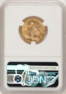 1908-D $5 Indian Half Eagle NGC MS64 (782990006)