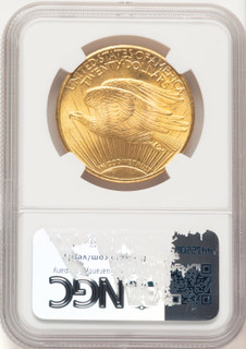 1925 $20 Saint-Gaudens Double Eagle NGC MS66+ (772889002)
