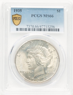 1935 Peace Dollar PCGS MS66 (781082002)