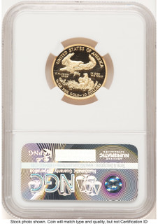 2016-W Proof Gold Eagle 1/4 oz Brown Label NGC PF70