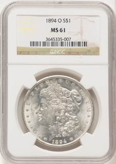 1894-O Morgan Dollar NGC MS61