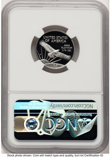 1997-W Proof Platinum Eagle 1/4 oz Rhett Jeppson NGC PF70