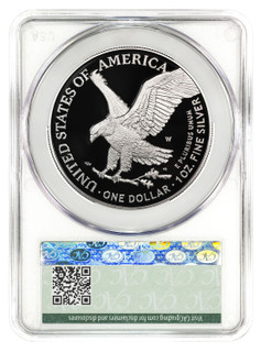 2026 W Silver Eagle Liberty Bell Flag 250 Privy FDD CAC PR70 (1776–2026)