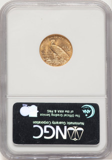 1915 $2.50 Indian Quarter Eagle NGC MS62 (785429014)