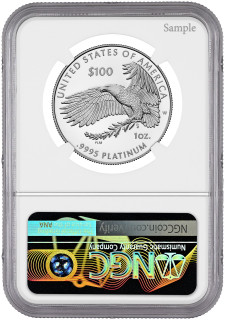 2026-W $100 Platinum Eagle Declaration of Independence FDI NGC PF70 Harrigal