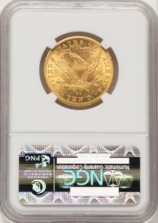 1891-CC $10 Liberty Eagle NGC MS61