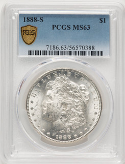 1888-S Morgan Dollar PCGS MS63