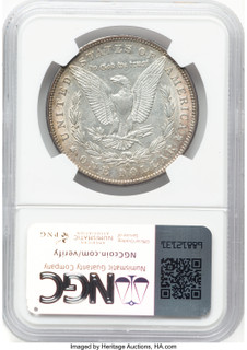 1893-O Morgan Dollar NGC AU53