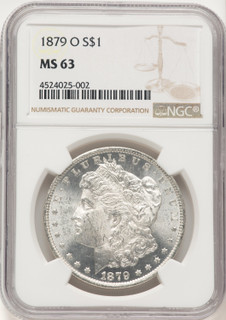 1879-O Morgan Dollar NGC MS63