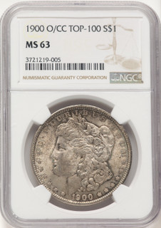 1900-O/CCVAM-11 Morgan Dollar NGC MS63