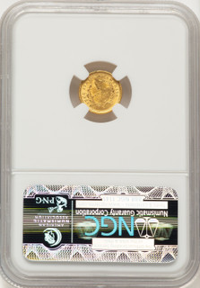 1851 G$1 Gold Dollar NGC MS64