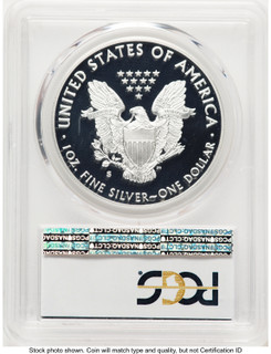 2017-S Proof Silver Eagle Congratulations Set 1 oz FS Congratulations Set Label PCGS PR70