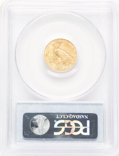 1929 $2.50 CAC Indian Quarter Eagle PCGS MS64