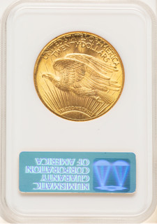 1928 $20 CAC Saint-Gaudens Double Eagle NGC MS63