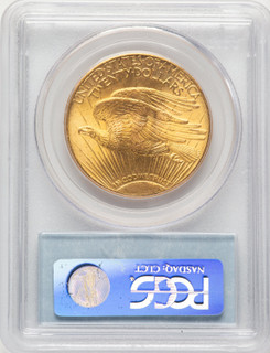 1927 $20 CAC Saint-Gaudens Double Eagle PCGS MS65