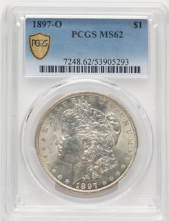 1897-O Morgan Dollar PCGS MS62