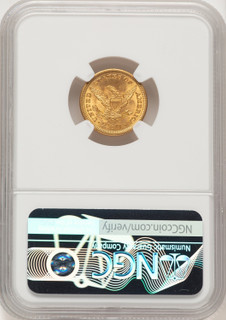1907 $2.50 Liberty Quarter Eagle NGC MS66+