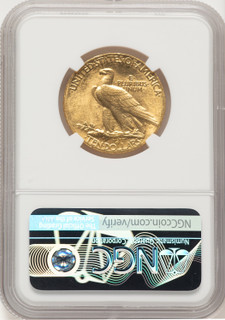 1907 $10 Wire Rim CAC Indian Eagle NGC MS63
