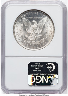 1885-O Morgan Dollar NGC MS67