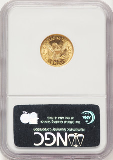 1907 $2.50 Liberty Quarter Eagle NGC MS65