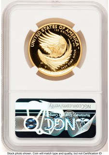 2025-W G$100 American Liberty High Relief ER Kenneth Bressett Red Book NGC PF70