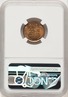 1934 1C RD Lincoln Cent NGC MS67
