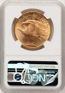 1913-D $20 Saint-Gaudens Double Eagle NGC MS66