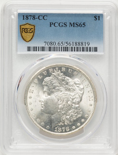 1878-CC Morgan Dollar PCGS MS65