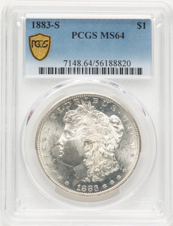 1883-S Morgan Dollar PCGS MS64