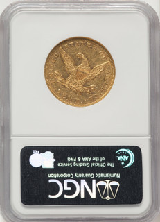 1852 $10 Liberty Eagle NGC AU53