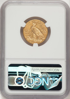 1911-D $5 Indian Half Eagle NGC AU58