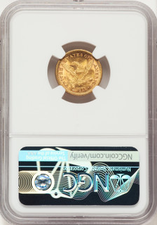 1878 $2.50 Liberty Quarter Eagle NGC MS64