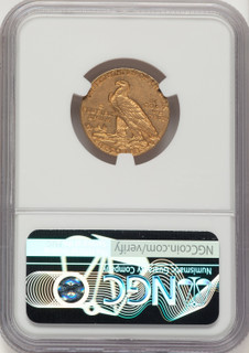 1912-S $5 Indian Half Eagle NGC AU58