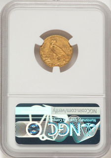 1909 $2.50 Indian Quarter Eagle NGC MS62