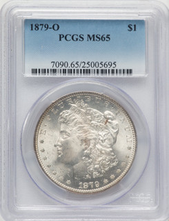 1879-O Morgan Dollar PCGS MS65