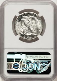 1945-D 50C Walking Liberty Half Dollar NGC MS67