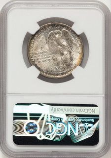 1925 50C Stone Mountain Commemorative Silver NGC MS67