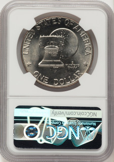 1976-D $1 Type Two Eisenhower Dollar NGC MS67