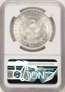 1897 Morgan Dollar NGC MS66+