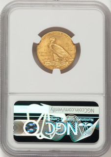 1908 $5 Indian Half Eagle NGC MS64