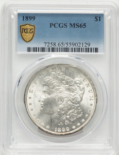 1899 Morgan Dollar PCGS MS65