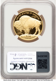 2008-W Proof Gold Buffalo 1 oz Thomas Uram NGC PF70