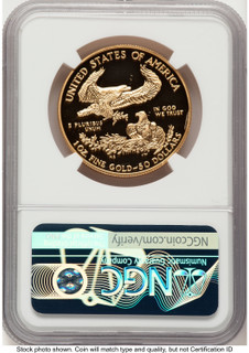 2006-W Proof Gold Eagle 1 oz Miley Frost NGC PF70