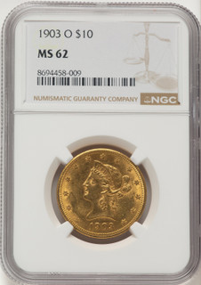 1903-O $10 Liberty Eagle NGC MS62