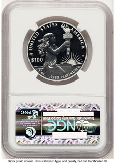 2014-W Proof Platinum Eagle 1 oz ER Blue NGC PF70