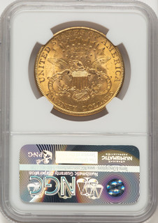 1907 $20 Liberty Liberty Double Eagle NGC MS64+