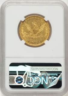 1838 $10 Liberty Eagle NGC AU58