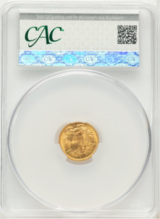 1889 G$1 Gold Dollar CACG MS67